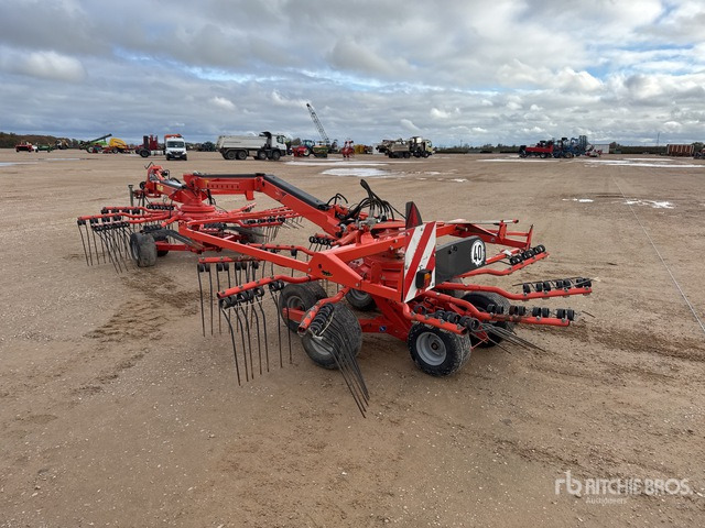 2012 Kuhn GA6632 6.3 m Semi-Mount 2 Rotor Andaineur Hay Rake - Сеноворошилка: фото 2 2012 Kuhn GA6632 6.3 m Semi-Mount 2 Rotor Andaineur Hay Rake - Сеноворошилка: фото 2