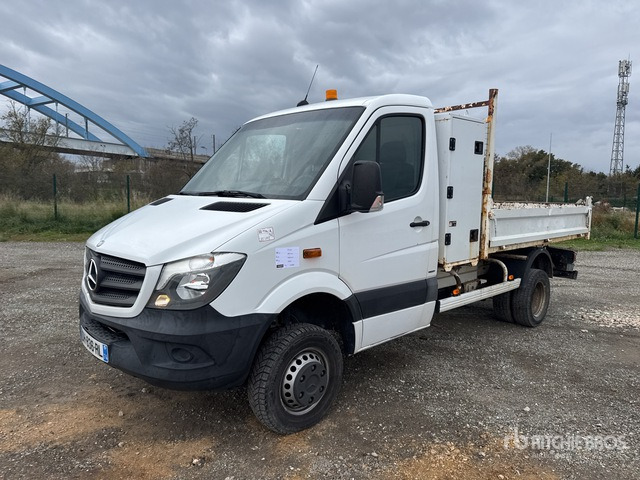 2014 Mercedes-Benz 513 sprinter 4x4 Camion Benne Dump Truck: Light Duty - Самосвал: фото 1 2014 Mercedes-Benz 513 sprinter 4x4 Camion Benne Dump Truck: Light Duty - Самосвал: фото 1
