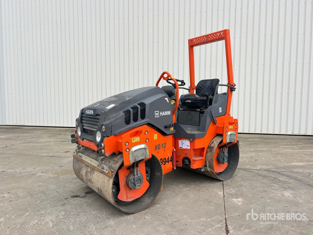 2019 Hamm HD12VV Compacteur Vibrant Tandem Double Drum Roller - Дорожный каток: фото 1 2019 Hamm HD12VV Compacteur Vibrant Tandem Double Drum Roller - Дорожный каток: фото 1