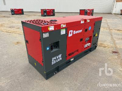 BAUER GFS-24KW Skid-Mounted 24kW/30kVA (Unused) - Электрогенератор: фото 1 BAUER GFS-24KW Skid-Mounted 24kW/30kVA (Unused) - Электрогенератор: фото 1