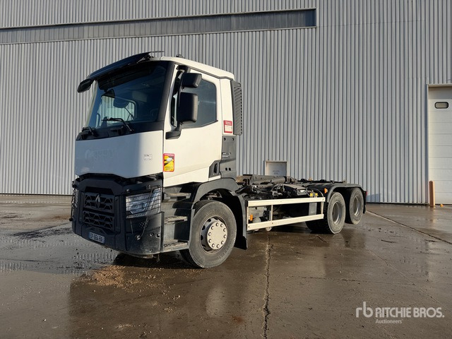 2014 Renault C380 6x2 Camion Ampliroll Roll-Off Truck - Другая техника: фото 1 2014 Renault C380 6x2 Camion Ampliroll Roll-Off Truck - Другая техника: фото 1