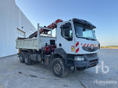 RENAULT 6x4 Camion Benne Avec Grue - Самосвал, Автоманипулятор: фото 4 RENAULT 6x4 Camion Benne Avec Grue - Самосвал, Автоманипулятор: фото 4