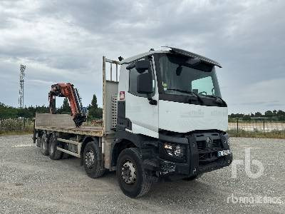 RENAULT C 380 2014 Atlas 240.2E-A5 24 t Artic ... - Грузовик бортовой/ Платформа, Автоманипулятор: фото 4 RENAULT C 380 2014 Atlas 240.2E-A5 24 t Artic ... - Грузовик бортовой/ Платформа, Автоманипулятор: фото 4
