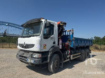 RENAULT KERAX 410 2008 Palfinger PK16502 6200 kg ... - Самосвал, Автоманипулятор: фото 1 RENAULT KERAX 410 2008 Palfinger PK16502 6200 kg ... - Самосвал, Автоманипулятор: фото 1