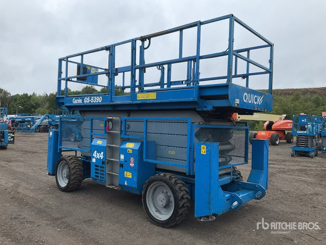 2007 Genie GS-5390 4x4 Diesel Scissor Lift - Ножничный подъемник: фото 3 2007 Genie GS-5390 4x4 Diesel Scissor Lift - Ножничный подъемник: фото 3