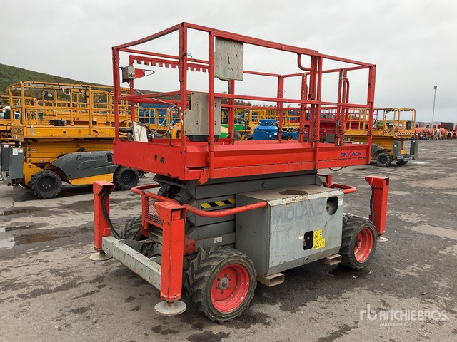 2007 Skyjack SJ6832RT 4x4 Diesel Scissor Lift - Ножничный подъемник: фото 4 2007 Skyjack SJ6832RT 4x4 Diesel Scissor Lift - Ножничный подъемник: фото 4