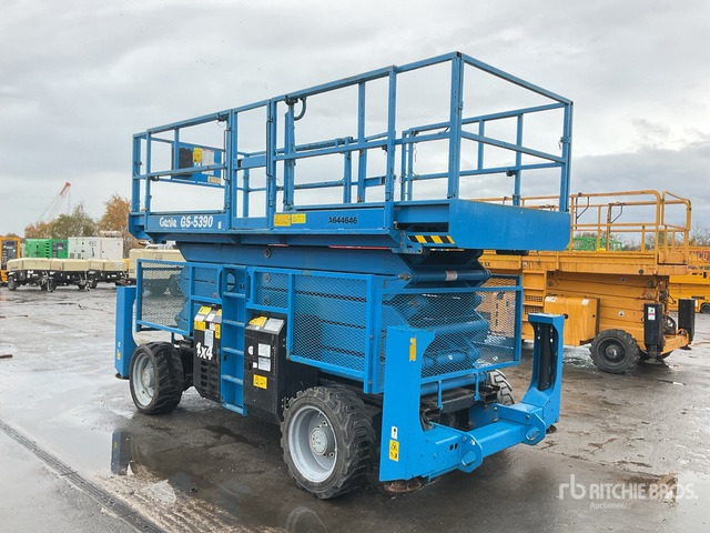 2014 Genie GS5390 4x4 Diesel Scissor Lift - Ножничный подъемник: фото 5 2014 Genie GS5390 4x4 Diesel Scissor Lift - Ножничный подъемник: фото 5