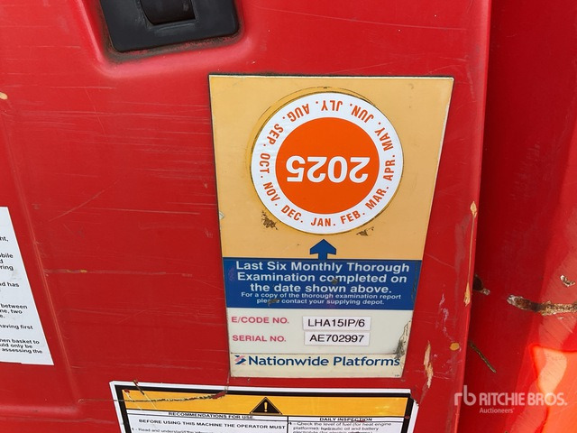 2014 Haulotte HA151P Articulating Boom Lift - Коленчатый подъемник: фото 1 2014 Haulotte HA151P Articulating Boom Lift - Коленчатый подъемник: фото 1