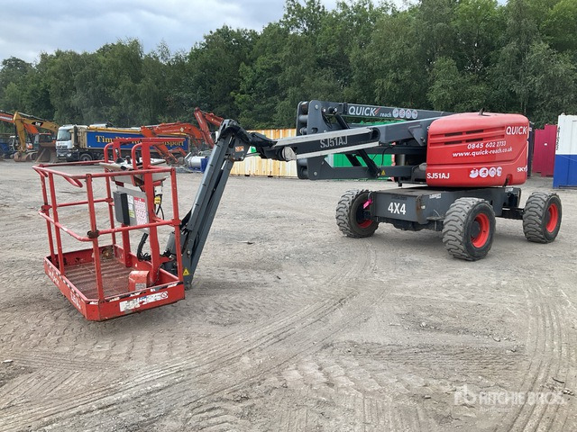 Коленчатый подъемник 2016 Skyjack SJ51AJ 4WD Diesel Articulating Boom Lift: фото 1