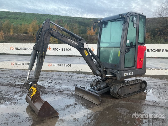2016 Volvo EC18D Mini Excavator: <6.6t - Мини-экскаватор: фото 1 2016 Volvo EC18D Mini Excavator: <6.6t - Мини-экскаватор: фото 1