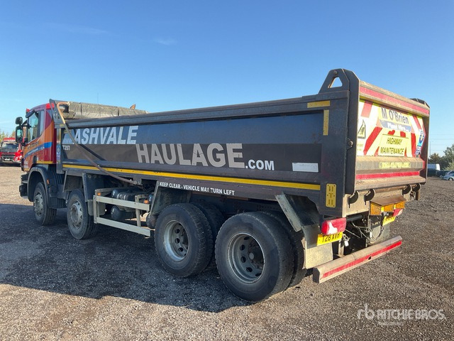 2017 Scania P410 8x4 Twin-Steer Tri/A Dump Truck - Самосвал: фото 3 2017 Scania P410 8x4 Twin-Steer Tri/A Dump Truck - Самосвал: фото 3