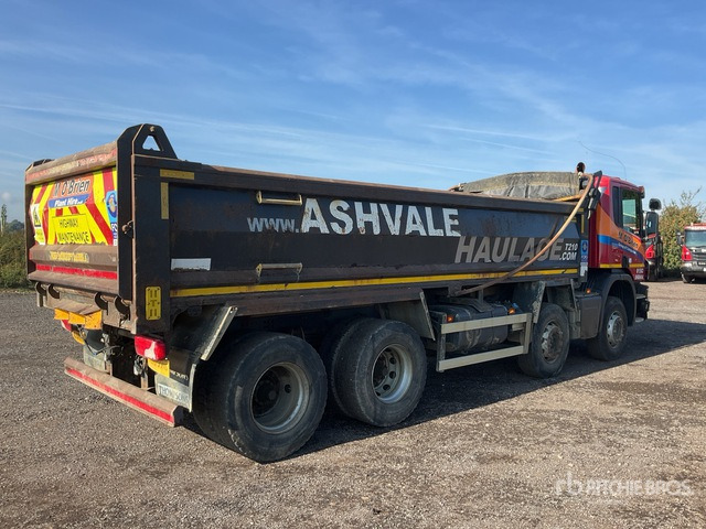 2017 Scania P410 8x4 Twin-Steer Tri/A Dump Truck - Самосвал: фото 4 2017 Scania P410 8x4 Twin-Steer Tri/A Dump Truck - Самосвал: фото 4
