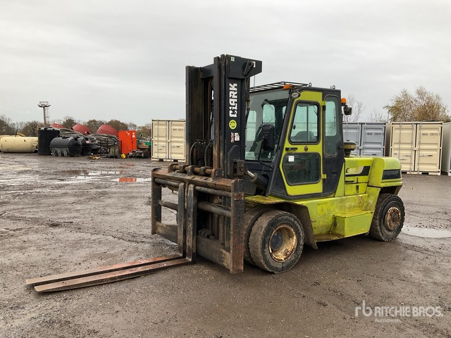 2018 Clark C80D 8000 kg (Inoperable) Forklift - Дизельный погрузчик: фото 1 2018 Clark C80D 8000 kg (Inoperable) Forklift - Дизельный погрузчик: фото 1