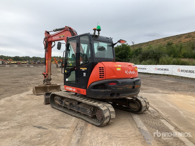 2019 Kubota KX080-4a Tracked Excavator - Гусеничный экскаватор: фото 3 2019 Kubota KX080-4a Tracked Excavator - Гусеничный экскаватор: фото 3