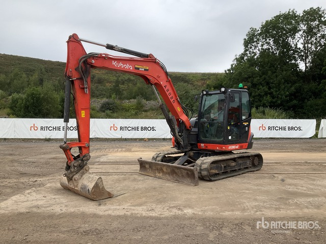 2019 Kubota KX080-4a Tracked Excavator - Гусеничный экскаватор: фото 1 2019 Kubota KX080-4a Tracked Excavator - Гусеничный экскаватор: фото 1