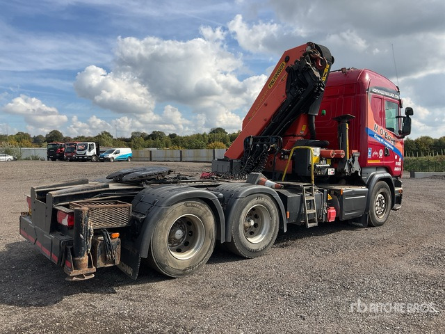2014 Scania R520 6x4 Sleeper Truck Tractor w/Crane - Тягач: фото 4 2014 Scania R520 6x4 Sleeper Truck Tractor w/Crane - Тягач: фото 4