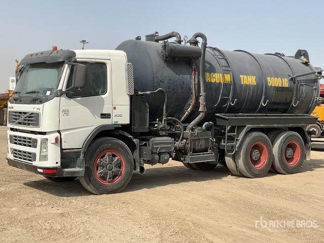 2008 Volvo FM400 6x4 20000 L Vacuum Tanker Truck - Ассенизатор: фото 1 2008 Volvo FM400 6x4 20000 L Vacuum Tanker Truck - Ассенизатор: фото 1
