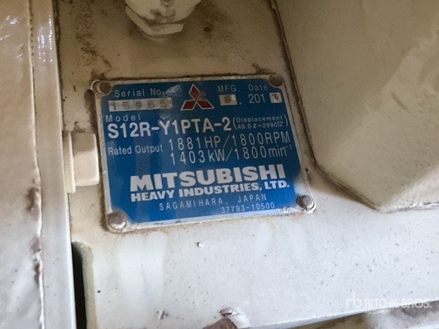 2014 Kohler 1250R0ZMC 1600 kVA Skid-Mounted Generator Set - Электрогенератор: фото 5 2014 Kohler 1250R0ZMC 1600 kVA Skid-Mounted Generator Set - Электрогенератор: фото 5