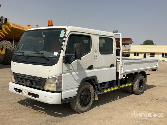 2014 Mitsubishi Canter 4x2 Crew Cab Flatbed Truck - Грузовик бортовой/ Платформа: фото 1 2014 Mitsubishi Canter 4x2 Crew Cab Flatbed Truck - Грузовик бортовой/ Платформа: фото 1