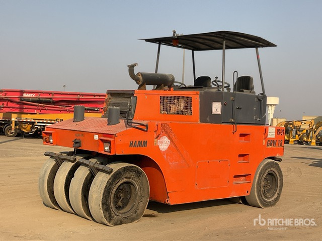 2015 Hamm GRW18 8 Wheel Pneumatic Roller - Пневмоколесный каток: фото 1 2015 Hamm GRW18 8 Wheel Pneumatic Roller - Пневмоколесный каток: фото 1