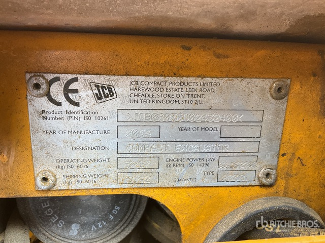 2016 JCB 8030 - Мини-экскаватор: фото 2 2016 JCB 8030 - Мини-экскаватор: фото 2