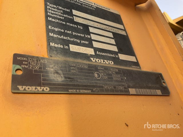 2016 Volvo L120F Wheel Loader - Колёсный погрузчик: фото 3 2016 Volvo L120F Wheel Loader - Колёсный погрузчик: фото 3