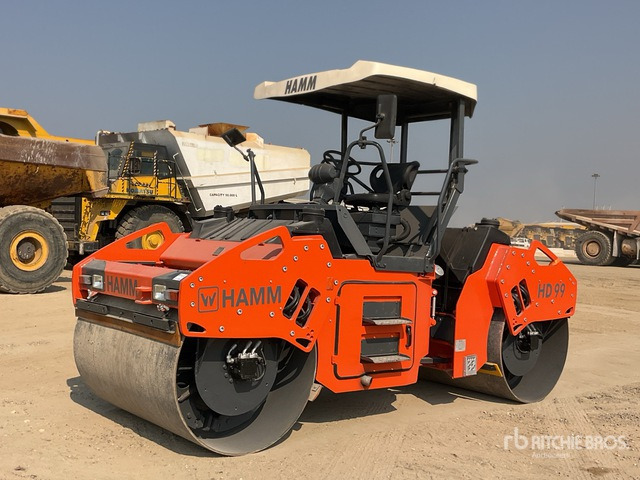2019 Hamm HD99 Double Drum Roller - Дорожный каток: фото 1 2019 Hamm HD99 Double Drum Roller - Дорожный каток: фото 1