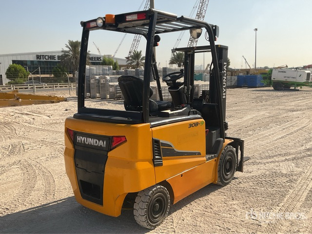 2019 Hyundai 30B-9 3 ton Electric Forklift - Электропогрузчик: фото 3 2019 Hyundai 30B-9 3 ton Electric Forklift - Электропогрузчик: фото 3
