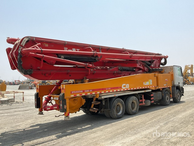 2020 Mercedes-Benz Actros 4141 2020 Sany SYM5449THBE 56 m on 8 ... Concrete Pump Truck - Автобетононасос: фото 4 2020 Mercedes-Benz Actros 4141 2020 Sany SYM5449THBE 56 m on 8 ... Concrete Pump Truck - Автобетононасос: фото 4