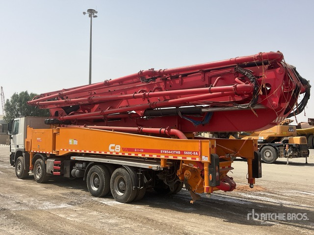 2020 Mercedes-Benz Actros 4143 2020 Sany SYM5449THBE 56 m on 8 ... Concrete Pump Truck - Автобетононасос: фото 3 2020 Mercedes-Benz Actros 4143 2020 Sany SYM5449THBE 56 m on 8 ... Concrete Pump Truck - Автобетононасос: фото 3