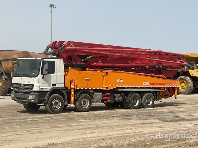 2020 Mercedes-Benz Actros 4143 2020 Sany SYM5449THBE 56 m on 8 ... Concrete Pump Truck - Автобетононасос: фото 2 2020 Mercedes-Benz Actros 4143 2020 Sany SYM5449THBE 56 m on 8 ... Concrete Pump Truck - Автобетононасос: фото 2