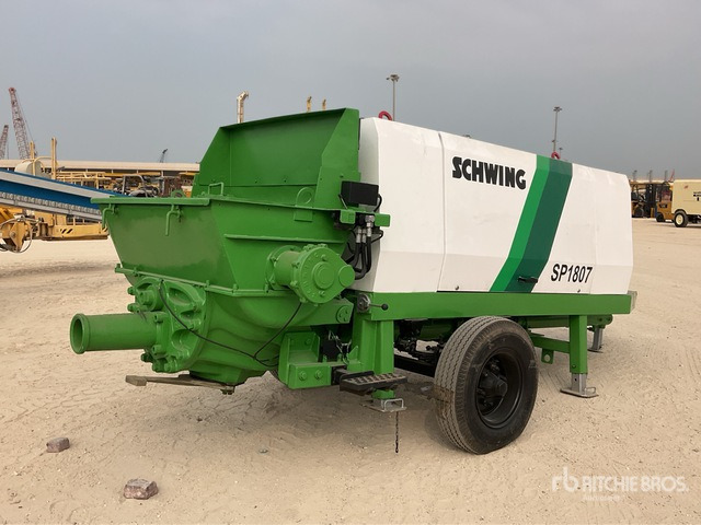 2024 Schwing SP1807 RMC Portable Concrete Pump - Бетононасос стационарный: фото 3 2024 Schwing SP1807 RMC Portable Concrete Pump - Бетононасос стационарный: фото 3