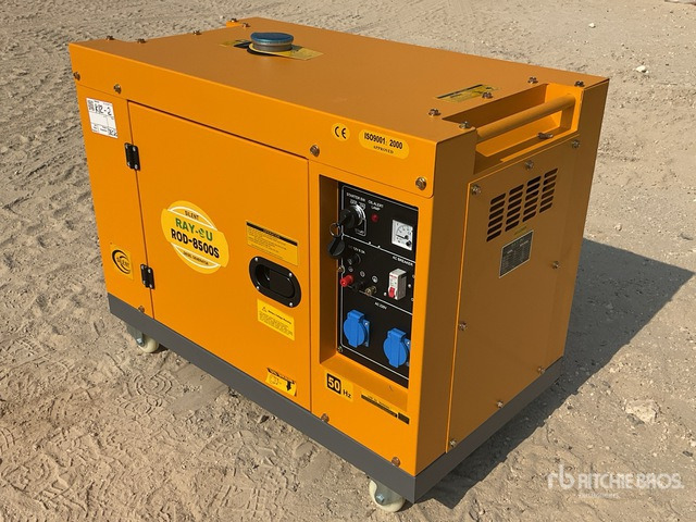 2025 Ray-OU ROD8500S 6 kVA (Unused) Portable Generator Set: <20kVA/16kW - Электрогенератор: фото 1 2025 Ray-OU ROD8500S 6 kVA (Unused) Portable Generator Set: <20kVA/16kW - Электрогенератор: фото 1