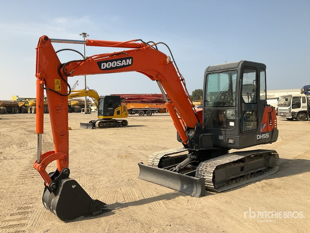 Doosan DH55-V Tracked Excavator - Гусеничный экскаватор: фото 1 Doosan DH55-V Tracked Excavator - Гусеничный экскаватор: фото 1
