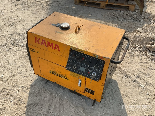Kama KDA7000T Portable Generator Set: <20kVA/16kW - Электрогенератор: фото 1 Kama KDA7000T Portable Generator Set: <20kVA/16kW - Электрогенератор: фото 1