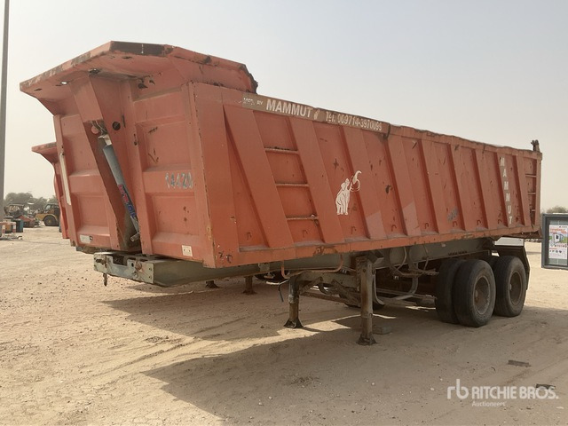 Mammut End Dump Trailer - Самосвальный прицеп: фото 2 Mammut End Dump Trailer - Самосвальный прицеп: фото 2
