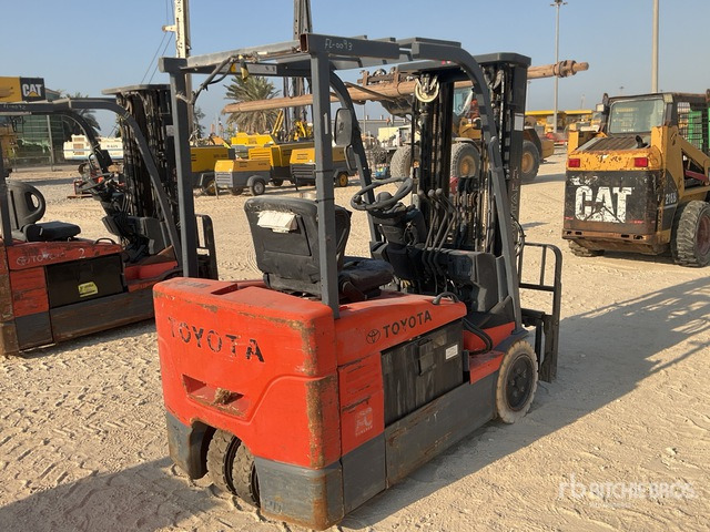 Toyota 7FBEU20 Electric Forklift - Электропогрузчик: фото 3 Toyota 7FBEU20 Electric Forklift - Электропогрузчик: фото 3