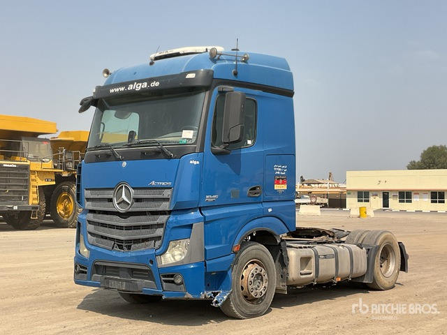 2013 Mercedes-Benz Actros 1845LS 4x2 S/A Sleeper Truck Tractor - Тягач: фото 1 2013 Mercedes-Benz Actros 1845LS 4x2 S/A Sleeper Truck Tractor - Тягач: фото 1