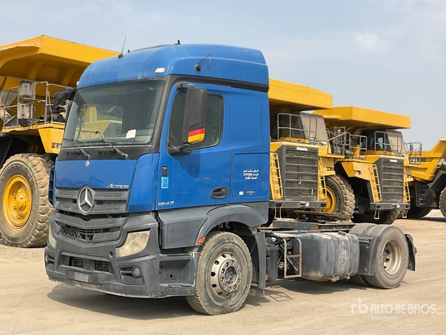 2014 Mercedes-Benz Actros 1843LS 4x2 S/A Sleeper Truck Tractor - Тягач: фото 1 2014 Mercedes-Benz Actros 1843LS 4x2 S/A Sleeper Truck Tractor - Тягач: фото 1