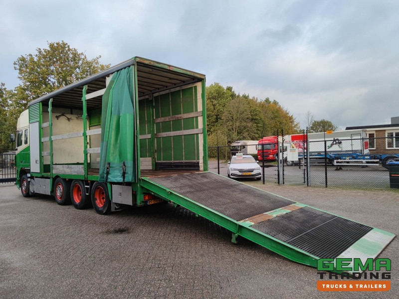 DAF FAK XF95.430 8x2 Super SuperSpaceCab Euro3 - CurtainSider 7.31m + Ramp 16T - MachineTransporter - 6 Persons (V558) - Автовоз: фото 2 DAF FAK XF95.430 8x2 Super SuperSpaceCab Euro3 - CurtainSider 7.31m + Ramp 16T - MachineTransporter - 6 Persons (V558) - Автовоз: фото 2