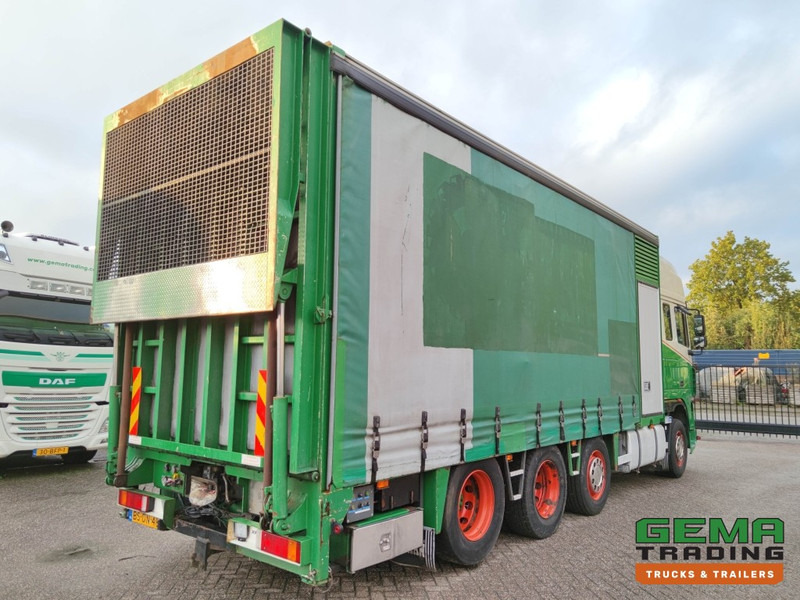 DAF FAK XF95.430 8x2 SuperSpaceCab Euro3 - CurtainSider 7.31m + Ramp 16T - MachineTransporter - 6 Persons (V558) - Автовоз: фото 4 DAF FAK XF95.430 8x2 SuperSpaceCab Euro3 - CurtainSider 7.31m + Ramp 16T - MachineTransporter - 6 Persons (V558) - Автовоз: фото 4