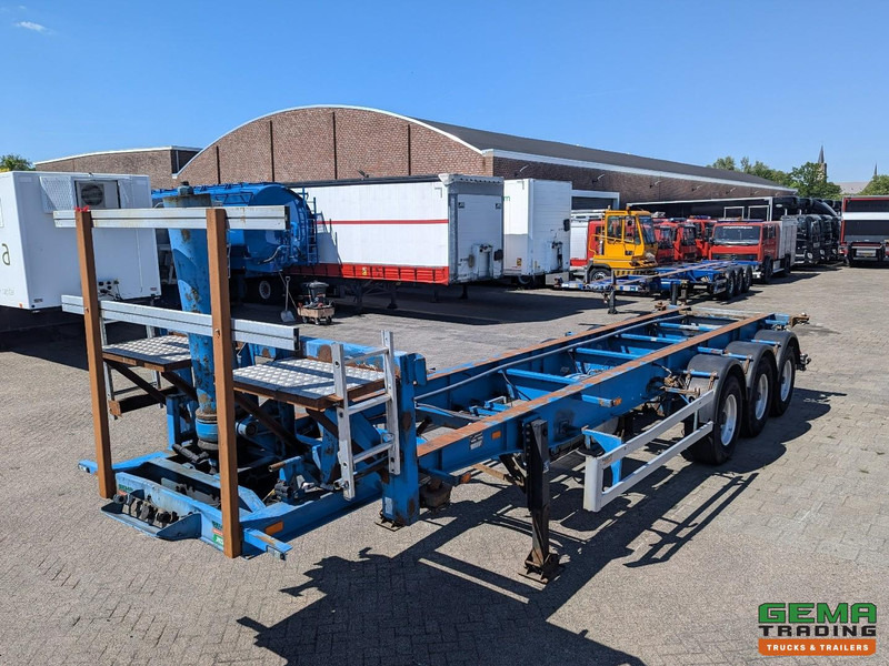 DESOT OPL/3AT/38/6894E 3-Assen BPW - Trommelremmen - 30FT Kiepchassis - Elektrische/Hydraulisch Pomp - Alcoa - Полуприцеп-контейнеровоз/ Сменный кузов: фото 2 DESOT OPL/3AT/38/6894E 3-Assen BPW - Trommelremmen - 30FT Kiepchassis - Elektrische/Hydraulisch Pomp - Alcoa - Полуприцеп-контейнеровоз/ Сменный кузов: фото 2