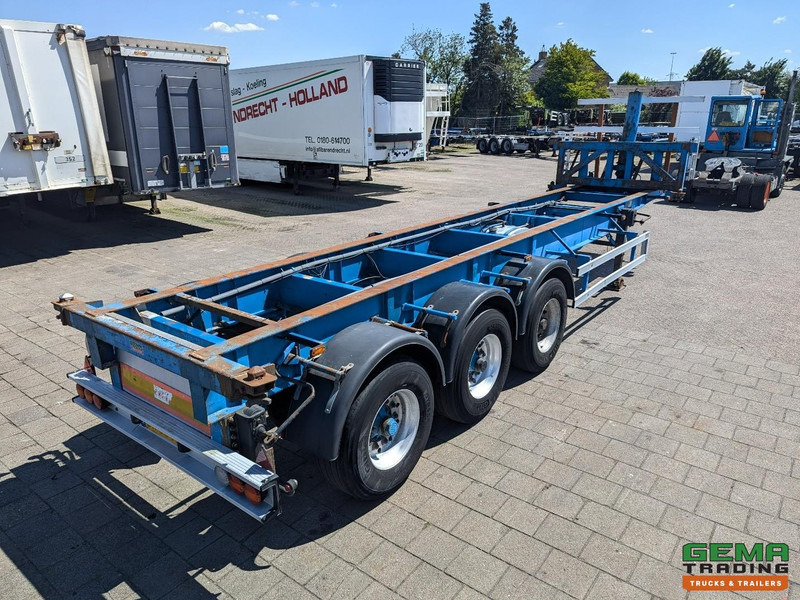 DESOT OPL/3AT/38/6894E 3-Assen BPW - Trommelremmen - 30FT Kiepchassis - Elektrische/Hydraulisch Pomp - Alcoa - Полуприцеп-контейнеровоз/ Сменный кузов: фото 1 DESOT OPL/3AT/38/6894E 3-Assen BPW - Trommelremmen - 30FT Kiepchassis - Elektrische/Hydraulisch Pomp - Alcoa - Полуприцеп-контейнеровоз/ Сменный кузов: фото 1