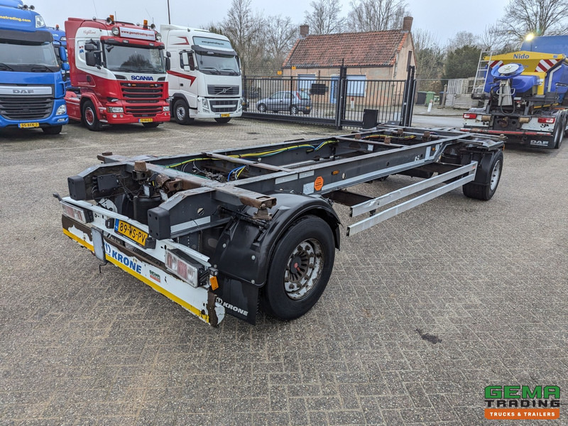 Krone AZ 2-Assen SAF - BDF Systeem - Schijfremmen - Luchtvering - Прицеп-контейнеровоз/ Сменный кузов: фото 2 Krone AZ 2-Assen SAF - BDF Systeem - Schijfremmen - Luchtvering - Прицеп-контейнеровоз/ Сменный кузов: фото 2
