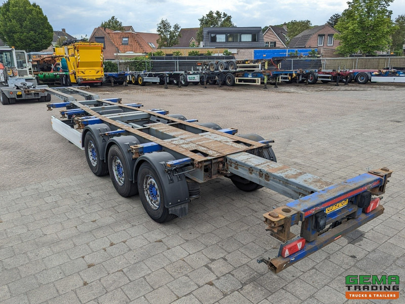 Krone SDC 27 3-Assen SAF - Lift as - Schijfremmen - Achterschuiver - 20 2x20FT/30/40FT - Полуприцеп-контейнеровоз/ Сменный кузов: фото 5 Krone SDC 27 3-Assen SAF - Lift as - Schijfremmen - Achterschuiver - 20 2x20FT/30/40FT - Полуприцеп-контейнеровоз/ Сменный кузов: фото 5
