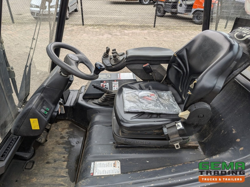 Электропогрузчик Linde E30 02 - 4058 uur - Duplex Mast - Volrubber Banden - Eurotron 80V-80A Oplader (M34): фото 17