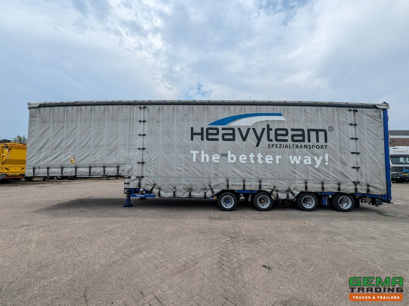 Низкорамный полуприцеп MEUSBURGER MPG-4 Semi Dieplader 3-Assen BPW - Schuifzeil/dak/Hefdak/Verbreedbaar - Wielkuipen - Gieksleuf: фото 18