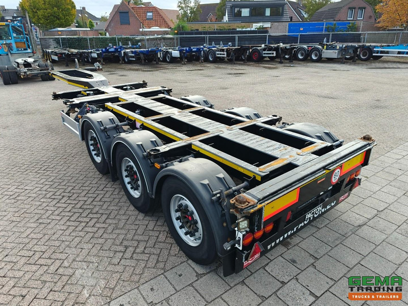 Pacton TXC343 3-Assen SAF - Schijfremmen - LiftAs - VasteKop - Alle Aansluitingen - 4740KG - Полуприцеп-контейнеровоз/ Сменный кузов: фото 2 Pacton TXC343 3-Assen SAF - Schijfremmen - LiftAs - VasteKop - Alle Aansluitingen - 4740KG - Полуприцеп-контейнеровоз/ Сменный кузов: фото 2