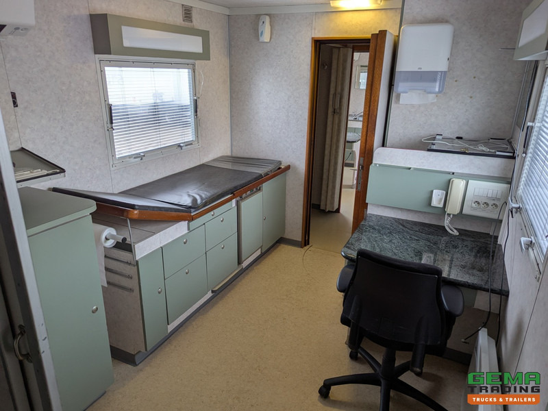Trax S161DAP 1-Assige 11.3m KantoorTrailer / MobileHome - Airco's - Toilet - Standkachel - Watertank - Полуприцеп: фото 3 Trax S161DAP 1-Assige 11.3m KantoorTrailer / MobileHome - Airco's - Toilet - Standkachel - Watertank - Полуприцеп: фото 3