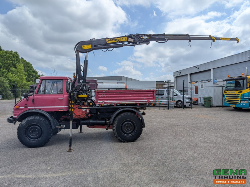 Автоманипулятор Unimog 416/U1100 4x4 - Hiab PK4600A - Open laadbak - Lier - Vangmuil/trekhaak - Mercedes Benz: фото 10